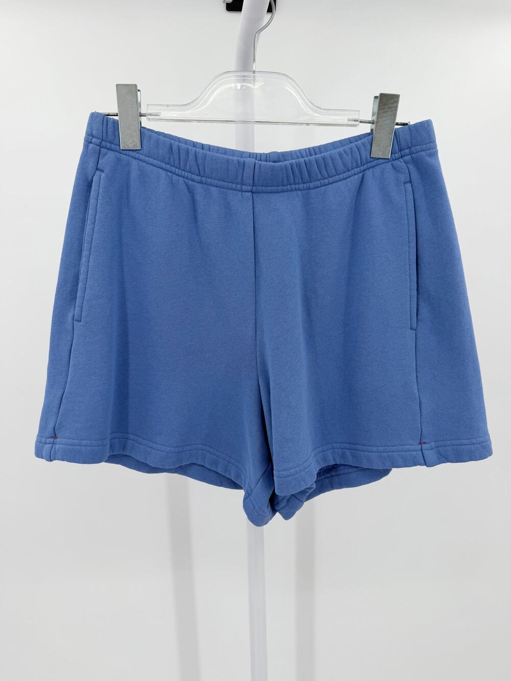 Xirena Sweatshort Shayne Cape Blue Cotton Fleece Drawstring NWT Size Small